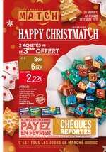 Catalogue Supermarchés Match "Happy Christmatch", 32 pages, à Ennetières-en-Weppes, 10/12/2019 - 26/12/2019 Prospectus Supermarchés Match "Happy Christmatch", 32 pages, à Ennetières-en-Weppes, 10/12/2019 - 26/12/2019