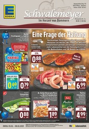 Aktueller EDEKA Prospekt mit Bratwurst, "Aktuelle Angebote", Seite 1