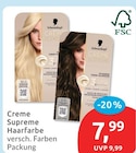 Creme Supreme Haarfarbe von Schwarzkopf für 7,99 € bei budni im Angebot Creme Supreme Haarfarbe von Schwarzkopf im aktuellen budni Prospekt