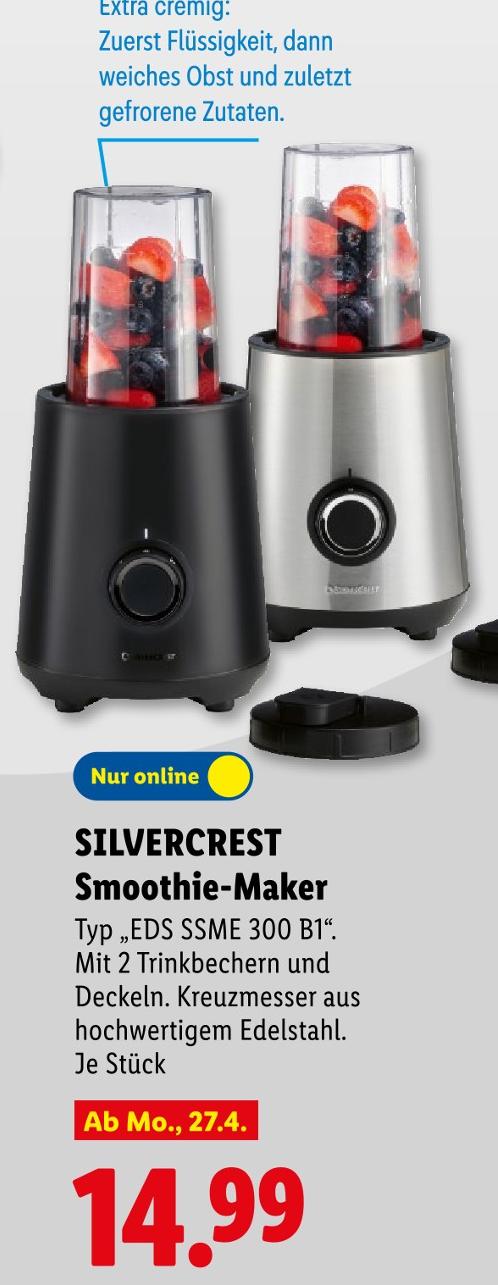 Smoothie-Maker Typ „EDS SSME 300 B1“.