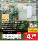 Aktuelles Spannbettlaken MikrofasER Angebot bei Netto Marken-Discount in Osnabrück ab 4,99 €