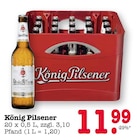 König Pilsener im Angebot bei E center in Baden-Baden König Pilsener Angebote von König Pilsener bei E center Baden-Baden für 11,99 €