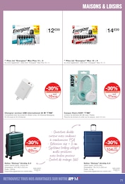 Prix et réduction Valise Cabine dans le prospectus Monoprix en cours Offre Valise Cabine dans le catalogue Monoprix du moment à la page 71