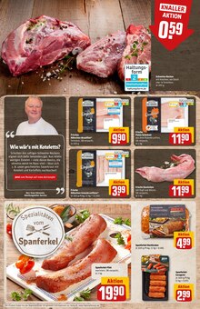 Fleisch im REWE Prospekt "Dein Markt" mit 34 Seiten (Jena)