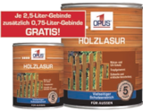 Bauzentrum Borgers Rees - Holzlasur Angebot im Prospekt Holzlasur bei Bauzentrum Borgers im Rees Prospekt für 27,99 €