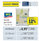 Gouda gerieben von aro im aktuellen Metro Prospekt für 7,44 €