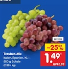 Trauben Mix im Angebot bei Netto Marken-Discount in Elmshorn Trauben Mix Angebote bei Netto Marken-Discount Elmshorn für 1,49 €
