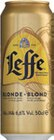 Bière blonde - Leffe en promo chez Monoprix Colmar à 1,42 €