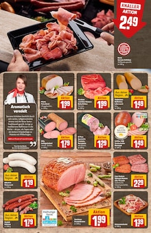 Mettwurst im aktuellen REWE Prospekt (Nürnberg) Mettwurst im REWE Prospekt "Dein Markt" mit 36 Seiten (Nürnberg)
