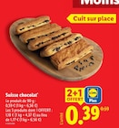 Suisse chocolat en promo à 0,39 € chez Lidl Suisse chocolat dans le catalogue Lidl