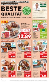 Aktueller Kaufland Prospekt mit Grillfleisch, "Aktuelle Angebote", Seite 20