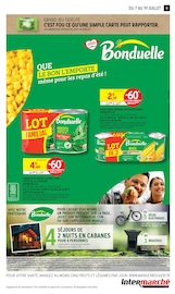 Promos Bonduelle dans le catalogue "-50% DE REMISE IMMÉDIATE SUR LE 2ÈME" de Intermarché Express à la page 11 Promos Bonduelle dans le catalogue "-50% DE REMISE IMMÉDIATE SUR LE 2ÈME" de Intermarché Express à la page 11