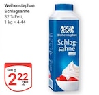 Schlagsahne Angebote von Weihenstephan bei GLOBUS Salzgitter für 2,22 €