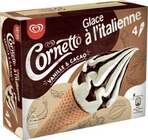 Cônes glaces à l’italienne vanille & cacao - CORNETTO dans le catalogue Cora