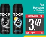 Parfum im EDEKA Prospekt Deospray von Axe im aktuellen EDEKA Prospekt für 3,49 €