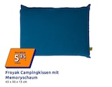 Campingkissen mit Memoryschaum im Angebot bei Action in Lutherstadt Wittenberg Campingkissen mit Memoryschaum Angebote von Froyak bei Action Lutherstadt Wittenberg für 5,95 €