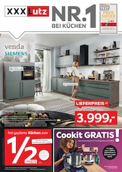 Küchenmöbel im XXXLutz Möbelhäuser Prospekt in Nürnberg Aktueller XXXLutz Möbelhäuser Prospekt mit Küchenmöbel, "NR.1 BEI KÜCHEN", Seite 1
