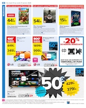 Tv Led Angebote im Prospekt "BONNE ANNÉE BONNE PROMO" von Carrefour auf Seite 84