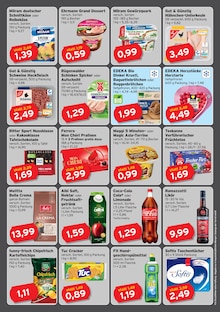 Coca Cola im CAP Markt Rostock Seidelstrasse Prospekt "Top Angebote" mit 2 Seiten (Rostock)