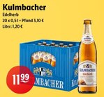 Kulmbacher Edelherb Angebote bei Huster Aue für 11,99 €