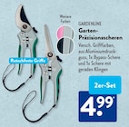 Garten-Präzisionsscheren im ALDI SÜD Prospekt Garten-Präzisionsscheren von GARDENLINE im aktuellen ALDI SÜD Prospekt für 4,99 €