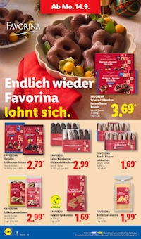 Lebkuchen im aktuellen Lidl Prospekt (Gelsenkirchen) Lebkuchen im Lidl Prospekt "LIDL LOHNT SICH" mit 75 Seiten (Gelsenkirchen)