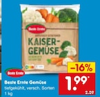 Gemüse im Angebot bei Netto Marken-Discount in Solingen Gemüse Angebote von Beste Ernte bei Netto Marken-Discount Solingen für 1,99 €