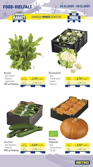 Kürbis im METRO Prospekt "Wochenangebote SCO + Charity + Markets" mit 29 Seiten (Bergisch Gladbach)