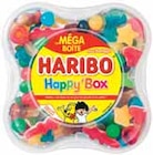 Méga Boîte Happy Box - HARIBO - Intermarché Express Méga Boîte Happy Box - HARIBO à 2,75 € dans le catalogue Intermarché Express