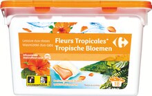 Lessive capsules duo-dose - Carrefour Market à Conflans-Sainte-Honorine Lessive capsules duo-dose en promo chez Carrefour Market Conflans-Sainte-Honorine à 3,37 €