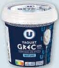 Yaourt grec nature - U dans le catalogue Super U