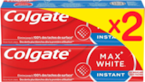 DENTIFRICE MAX WHITE ANTI TACHES BLEU COLGATE - COLGATE dans le catalogue Auchan Hypermarché