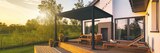 Aluminium Pavillon mit Lamellendach für 3.599,00 € bei Lidl im Angebot Aluminium Pavillon mit Lamellendach im aktuellen Lidl Prospekt