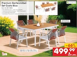 Premium Gartenmöbel-Set Costa Rica von Juskys für 499,99 € bei Netto Marken-Discount im Angebot Premium Gartenmöbel-Set Costa Rica von Juskys im aktuellen Netto Marken-Discount Prospekt