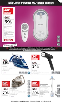 Promotion Fer Vapeur dans le prospectus Carrefour, valable du 25/09/2026 au 12/10/2026 Promo Fer Vapeur dans le catalogue Carrefour du moment à la page 9