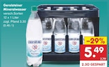 Mineralwasser Angebote von Gerolsteiner bei Netto Marken-Discount Ansbach für 5,49 €