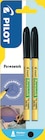 2 Marqueurs Permanent Textile - PILOT - Intermarché Super 2 Marqueurs Permanent Textile - PILOT à 2,09 € dans le catalogue Intermarché Super