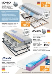 Aktueller Opti-Wohnwelt Prospekt mit Lattenrost, "Hot Sommer Sale", Seite 34
