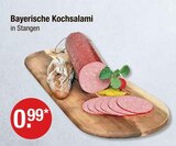 Bayerische Kochsalami im V-Markt Prospekt Bayerische Kochsalami von im aktuellen V-Markt Prospekt für 0,99 €