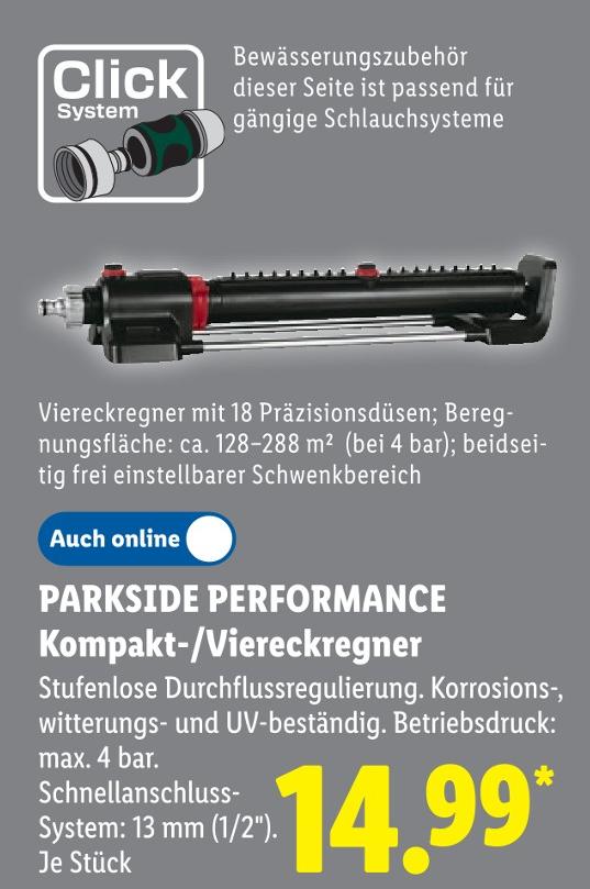 Kompakt-/Viereckregner