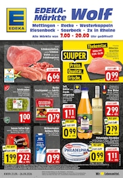 EDEKA Prospekt für Hörstel mit 24 Seiten EDEKA Prospekt "Aktuelle Angebote" für Hörstel, 24 Seiten, 21.09.2026 - 26.09.2026