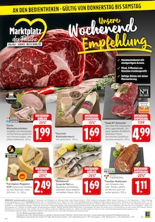 Steak im EDEKA Prospekt "Aktuelle Angebote" mit 36 Seiten (Trier)