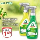 Reiniger Angebote von Frosch bei GLOBUS Leipzig für 1,69 €