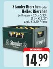 Stauder Bierchen im Angebot bei E center in Borken Stauder Bierchen Angebote von Stauder bei E center Borken für 14,99 €