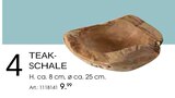 TEAK-SCHALE im Zurbrüggen Prospekt TEAK-SCHALE von im aktuellen Zurbrüggen Prospekt für 9,99 €
