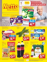 Netto Marken-Discount Prospekt "Aktuelle Angebote" für Köln, 56 Seiten, 29.07.2024 - 03.08.2024