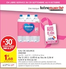 Eau de source - Ondine - Intermarché Express Eau de source - Ondine à 1,17 € dans le catalogue Intermarché Express