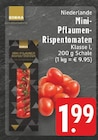 Mini-Pflaumen-Rispentomaten bei EDEKA im Bedburg-Hau Prospekt für 1,99 €