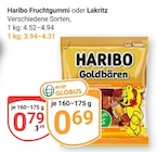 Fruchtgummi im Angebot bei GLOBUS in Herne Fruchtgummi Angebote von Haribo bei GLOBUS Herne für 0,69 €