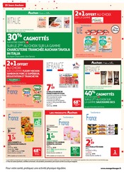 Promos Saucisse dans le catalogue "25 JOURS AUCHAN" de Auchan Hypermarché Saucisse en promo dans le catalogue Auchan Hypermarché à la page 20